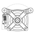 Motor - 140163723020 Motor Induction 195v 310hz 320 [Electrolux Aeg]